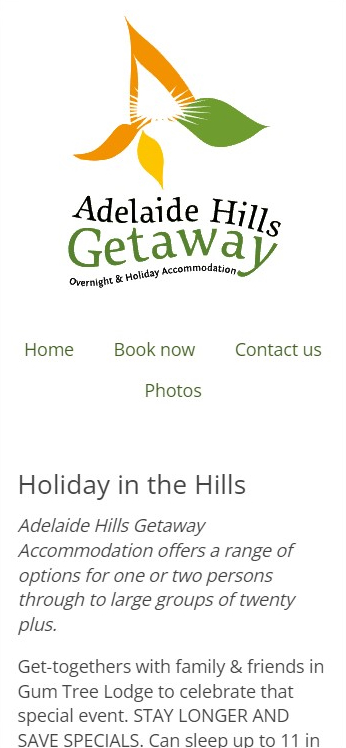 HillsGetaway.com Accommodation
